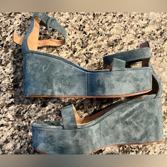 GIANVITO ROSSI Amelia Camamel Platform Sandal, NWOT - Picture 3 of 8